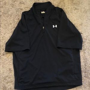Under armor quarter zip polo